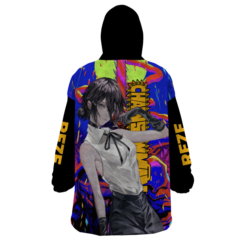 Reze Wearable Blanket Hoodie Chainsaw Man