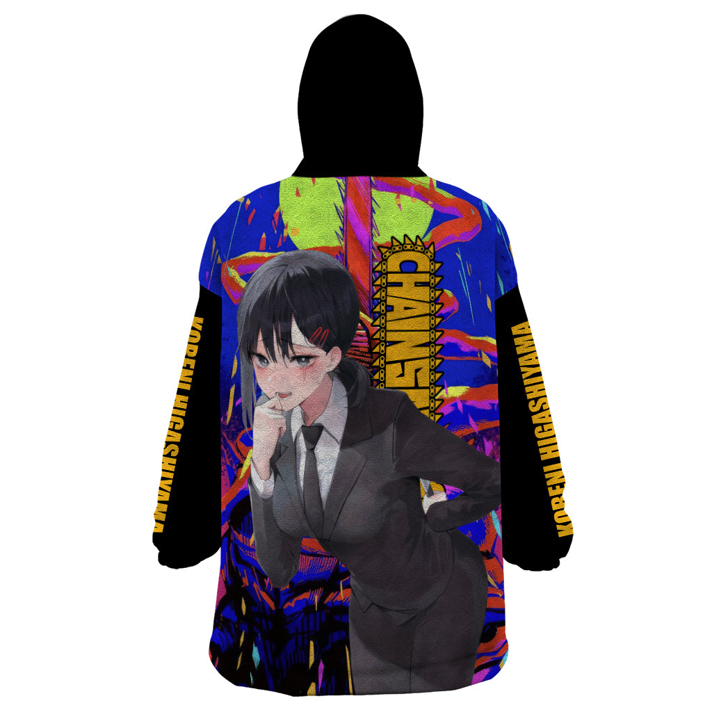 Kobeni Higashiyama Wearable Blanket Hoodie Chainsaw Man