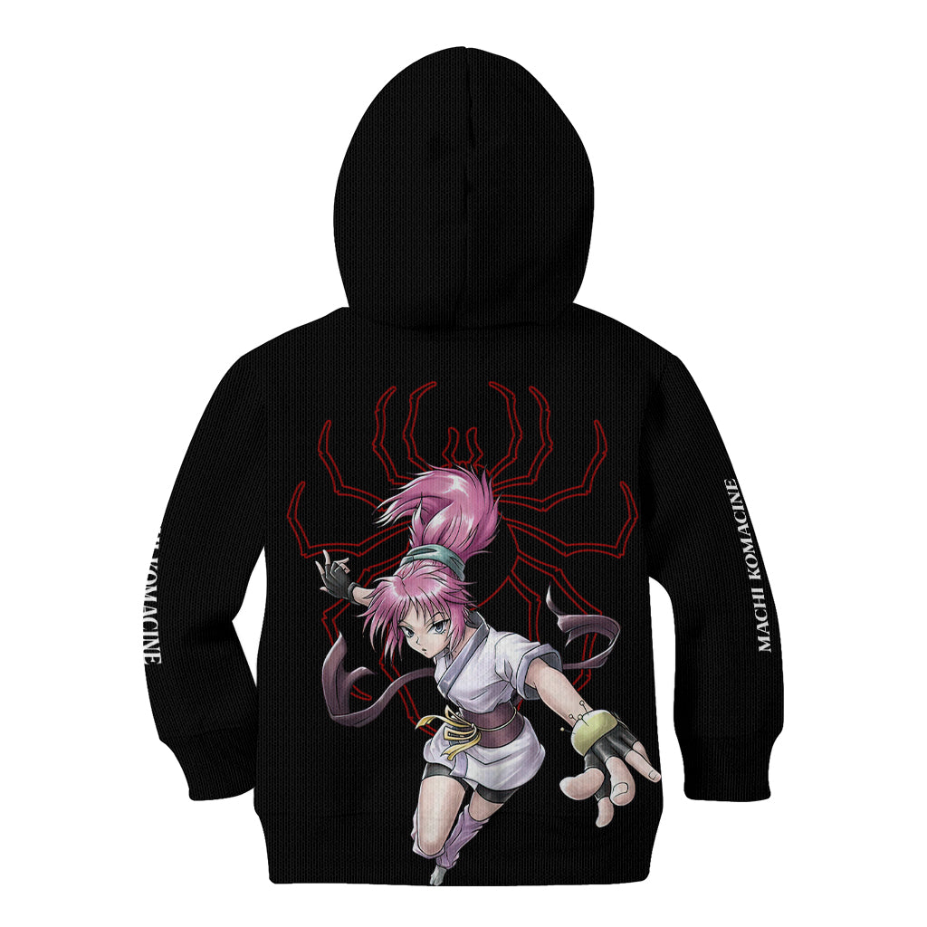 Machi Komacine Phantom Troupe Hunter X Hunter Kid Hoodie Anime Style