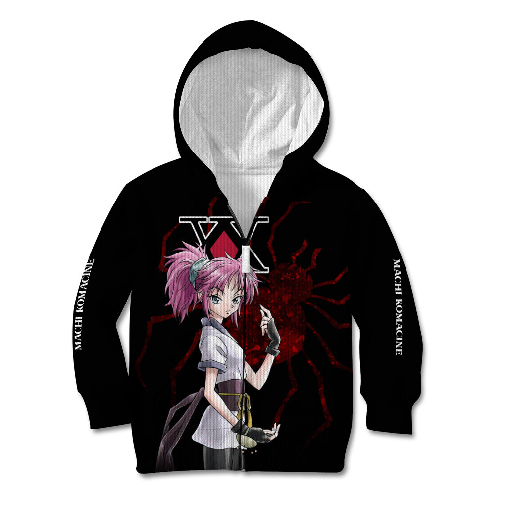 Machi Komacine Phantom Troupe Hunter X Hunter Kid Hoodie Anime Style