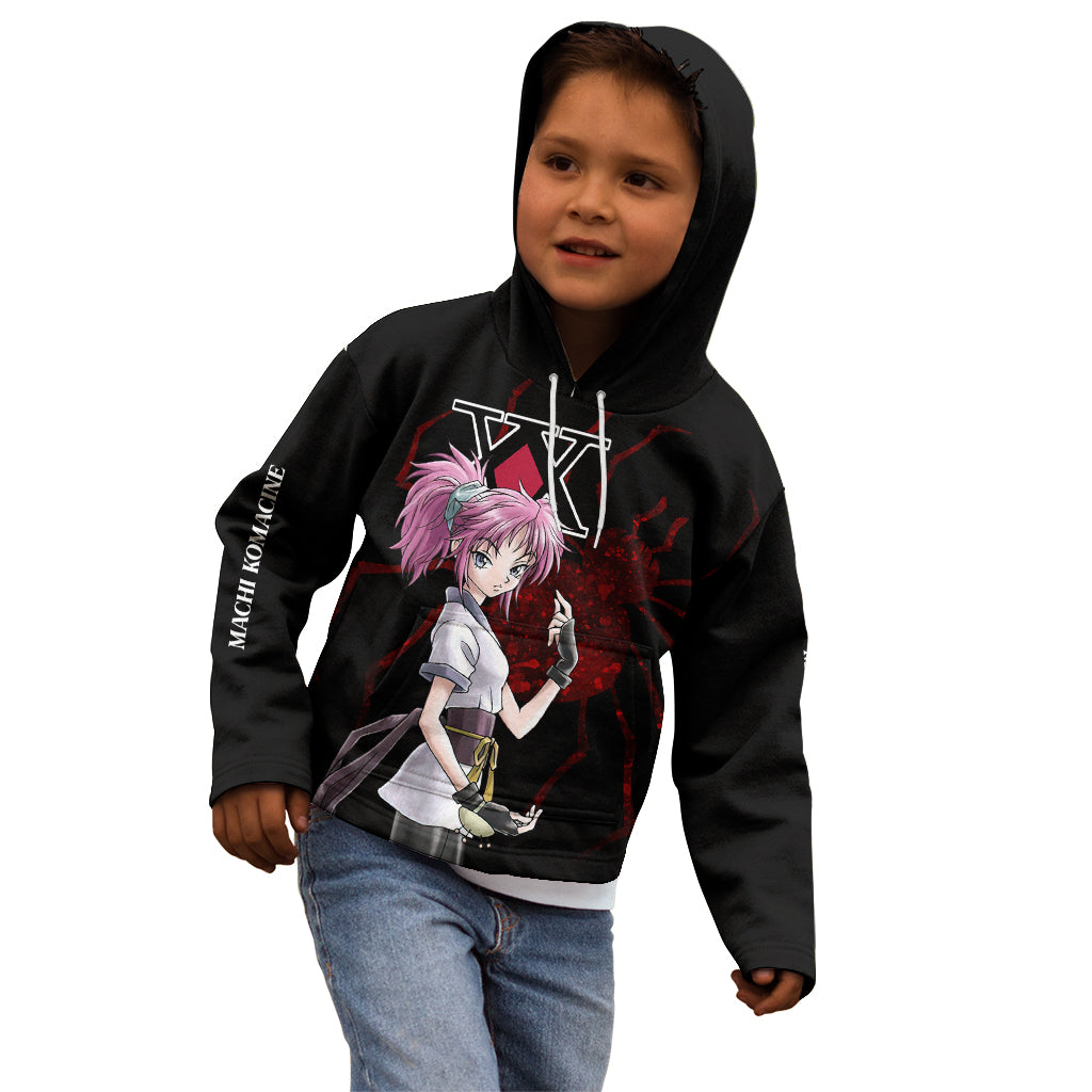Machi Komacine Phantom Troupe Hunter X Hunter Kid Hoodie Anime Style