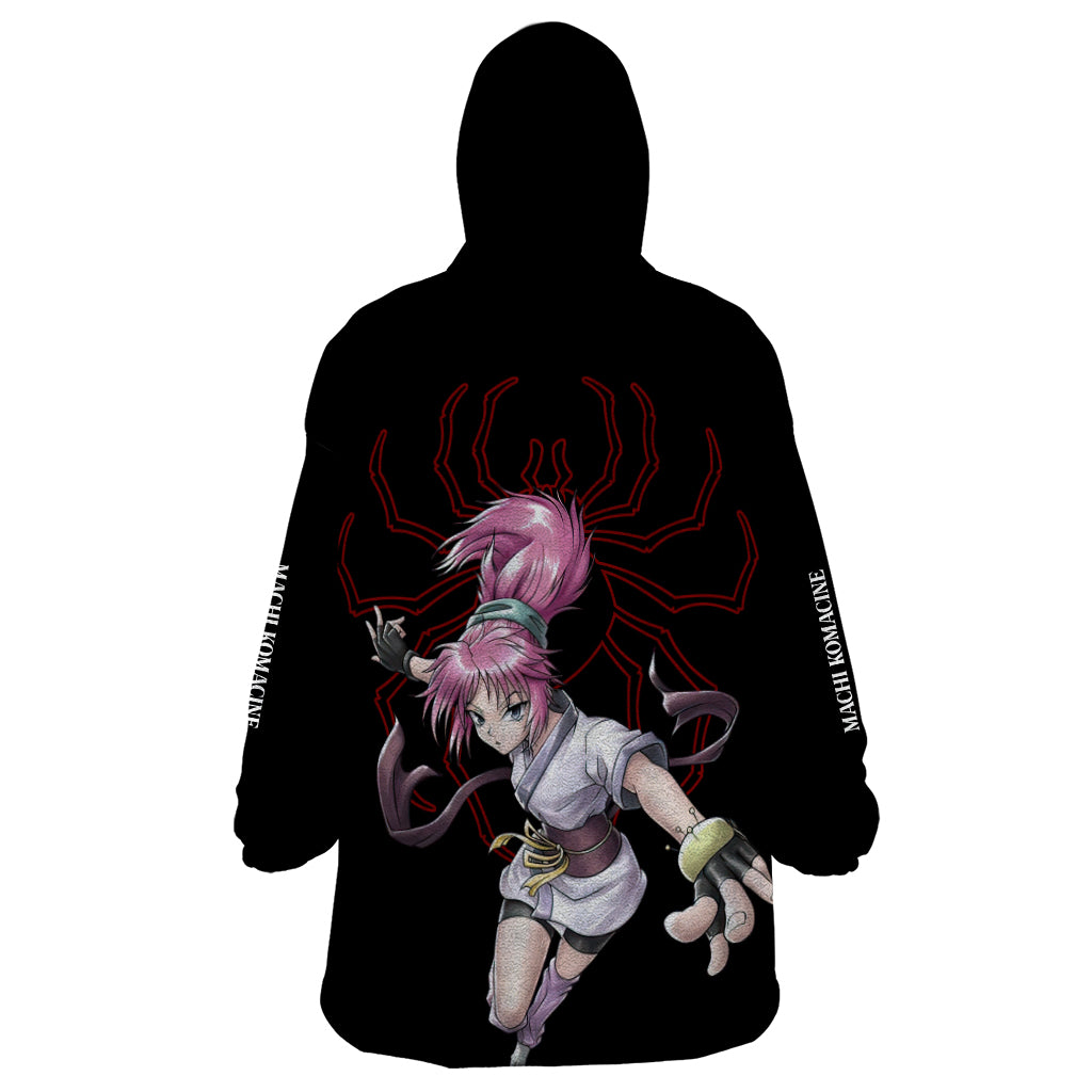 Machi Komacine Phantom Troupe Hunter X Hunter Wearable Blanket Hoodie Anime Style