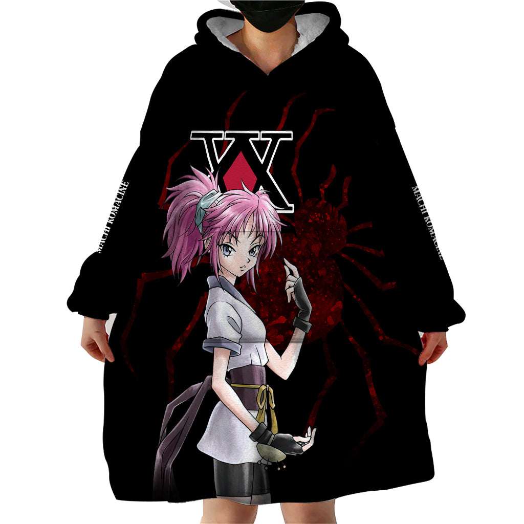 Machi Komacine Phantom Troupe Hunter X Hunter Wearable Blanket Hoodie Anime Style