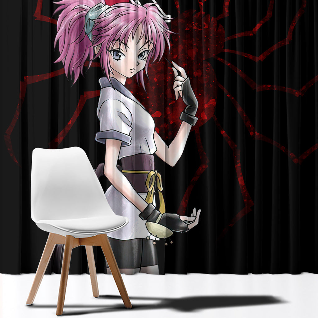 Machi Komacine Phantom Troupe Hunter X Hunter Window Curtain Anime Style