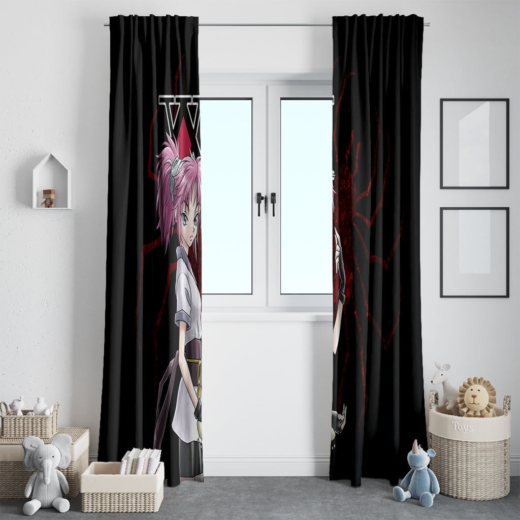 Machi Komacine Phantom Troupe Hunter X Hunter Window Curtain Anime Style
