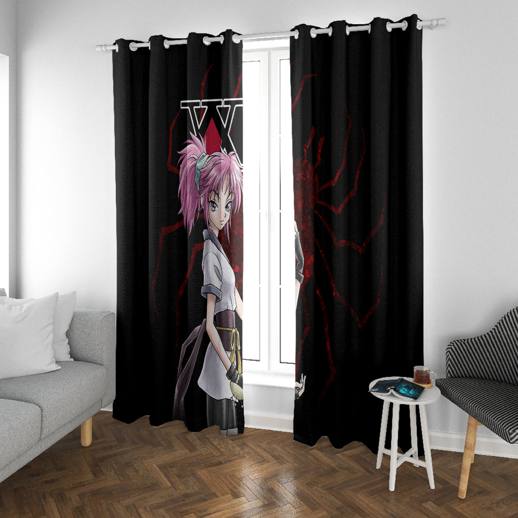 Machi Komacine Phantom Troupe Hunter X Hunter Window Curtain Anime Style