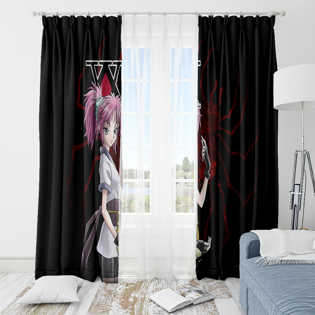 Machi Komacine Phantom Troupe Hunter X Hunter Window Curtain Anime Style