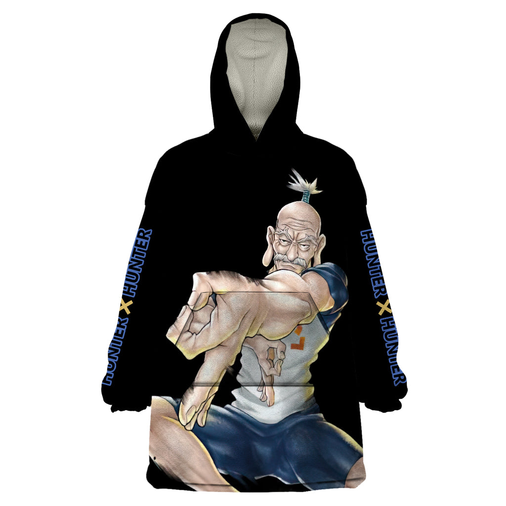 Netero Isaac - Hunter X Hunter Wearable Blanket Hoodie Anime Style