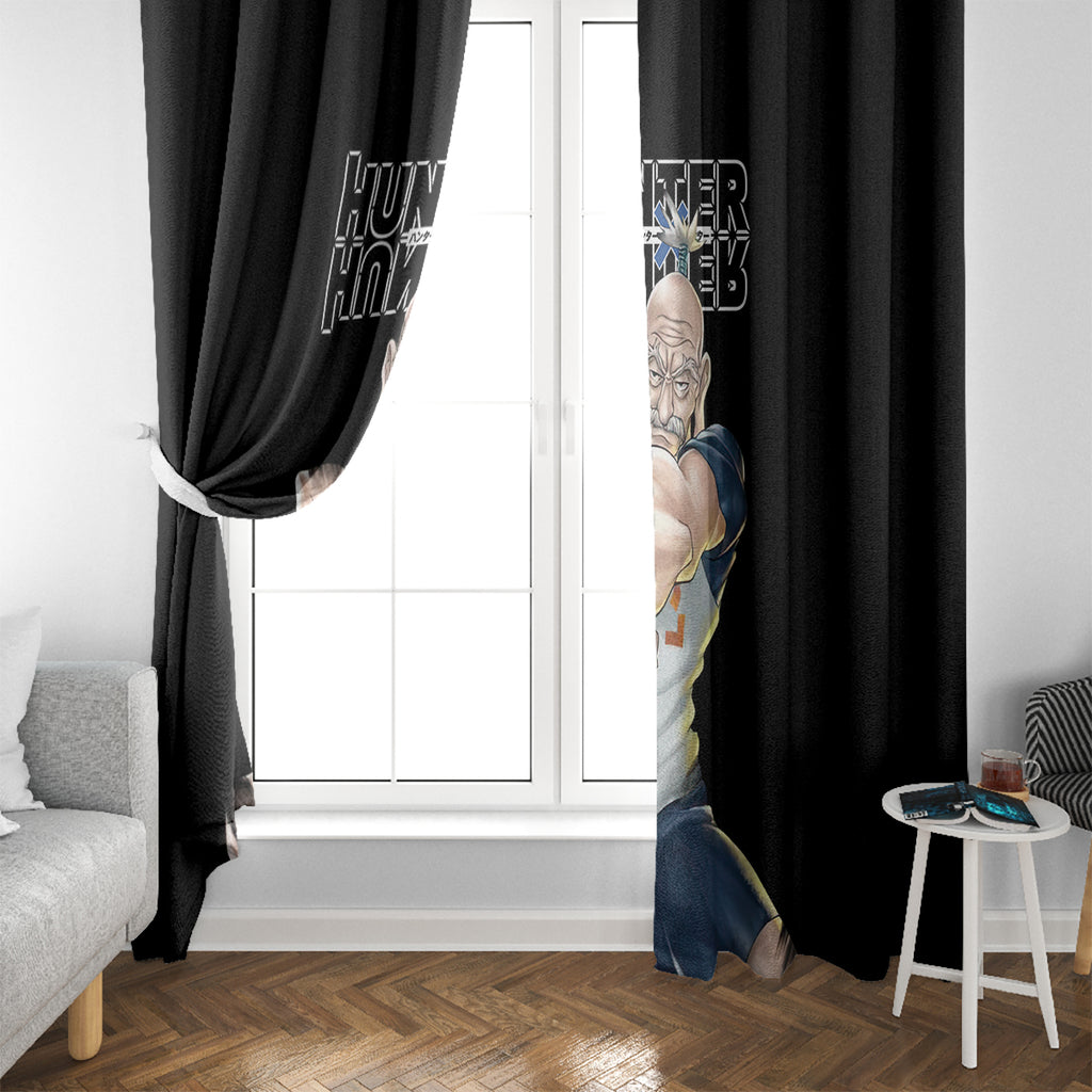Netero Isaac - Hunter X Hunter Window Curtain Anime Style