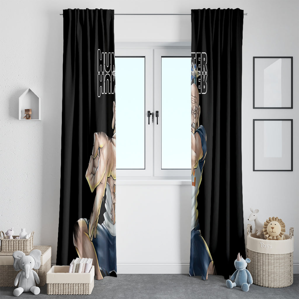 Netero Isaac - Hunter X Hunter Window Curtain Anime Style