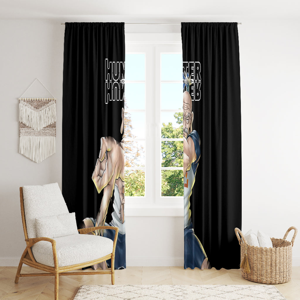 Netero Isaac - Hunter X Hunter Window Curtain Anime Style