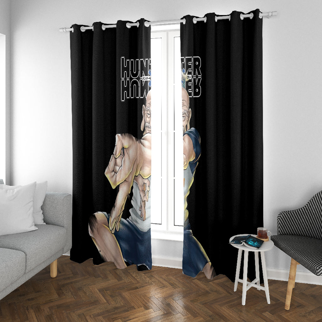 Netero Isaac - Hunter X Hunter Window Curtain Anime Style