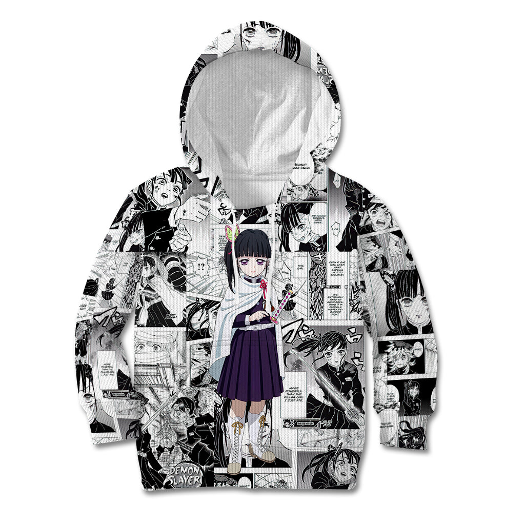 Kanao Tsuyuri Demon Slayer Kid Hoodie Anime Mix Manga Style