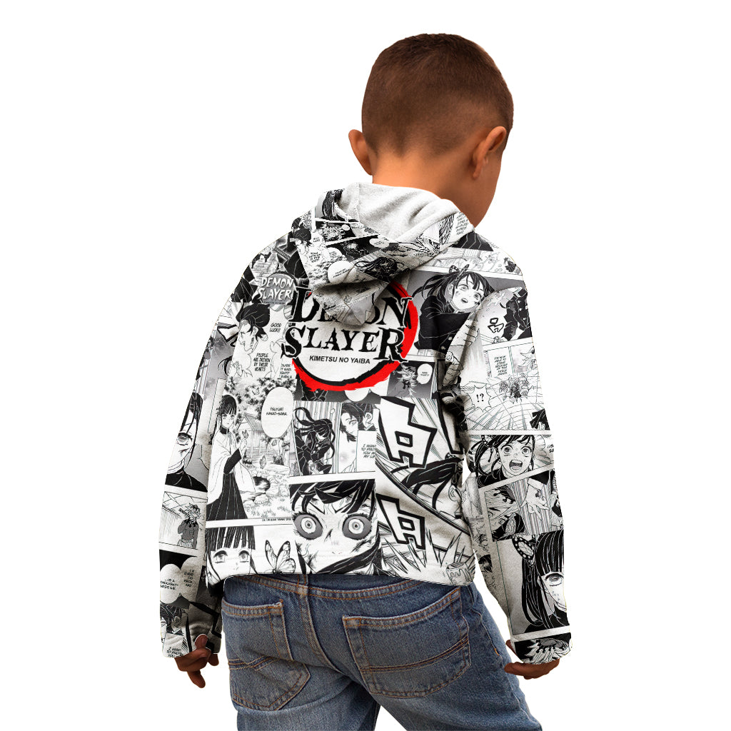 Kanao Tsuyuri Demon Slayer Kid Hoodie Anime Mix Manga Style
