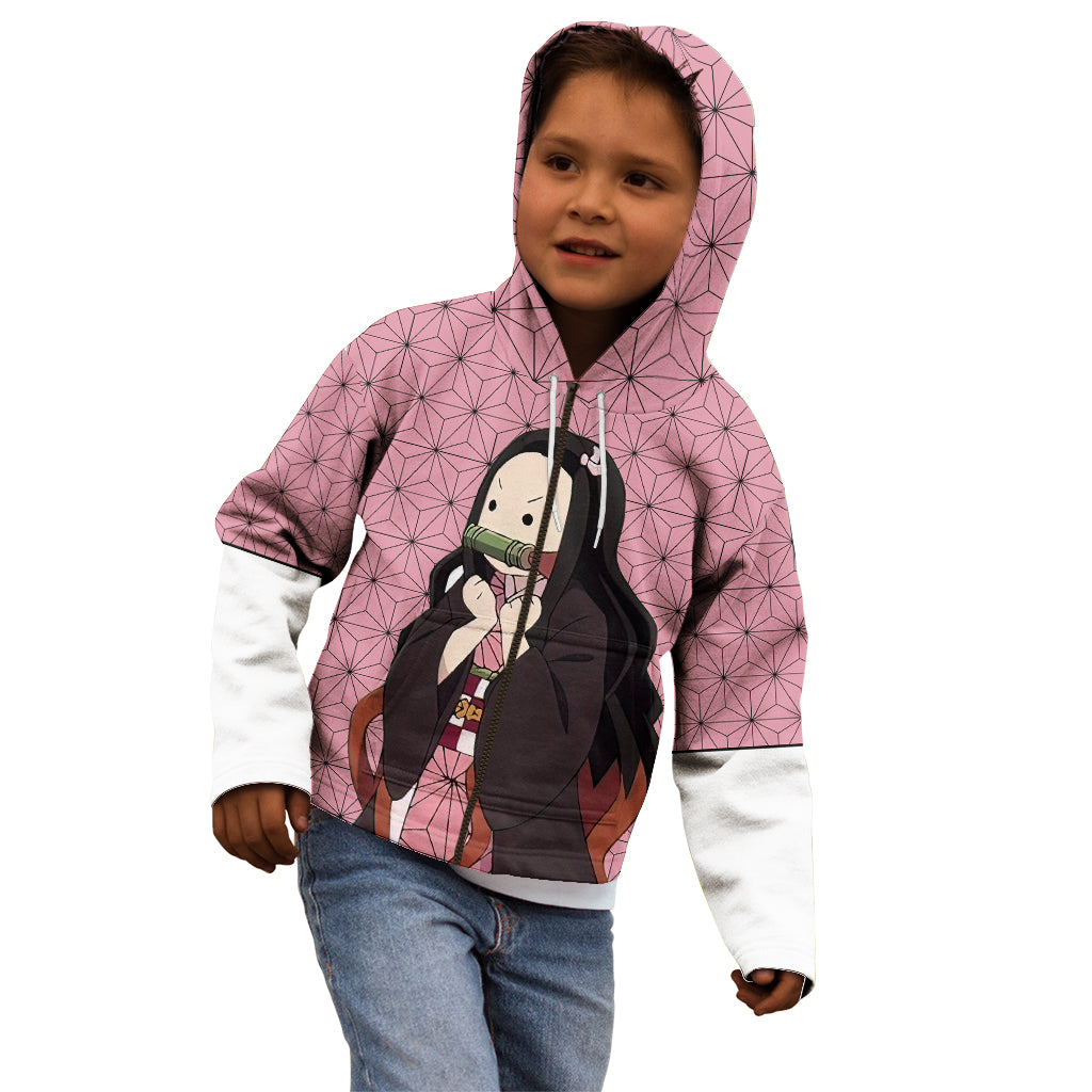 Kimetsu Nezuko Demon Slayer Kid Hoodie Anime Funny Style