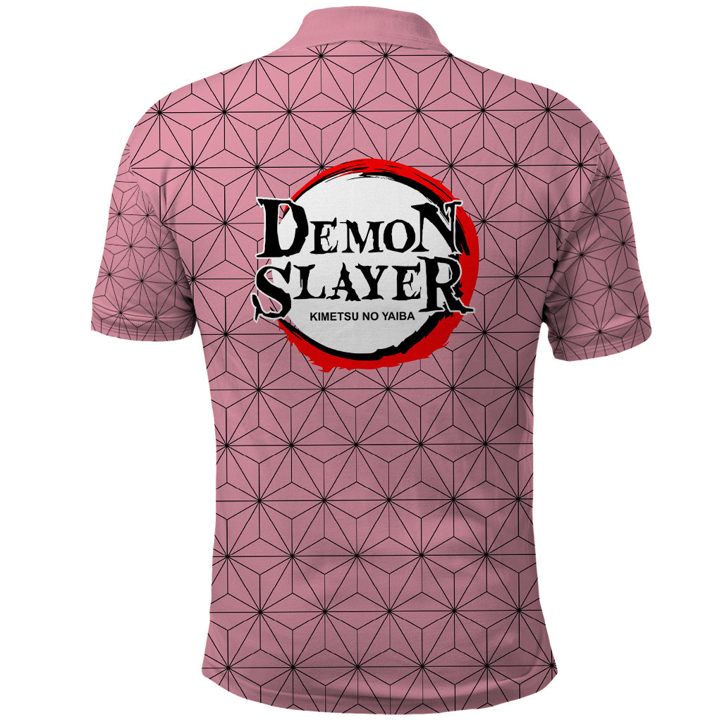 Kimetsu Nezuko Demon Slayer Polo Shirt Anime Funny Style