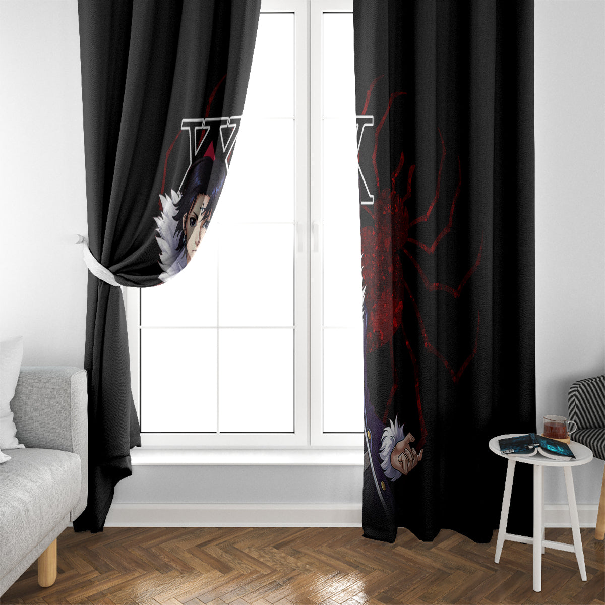 Chrollo Lucilfer Phantom Troupe Window Curtain Hunter X Hunter - Anime Style