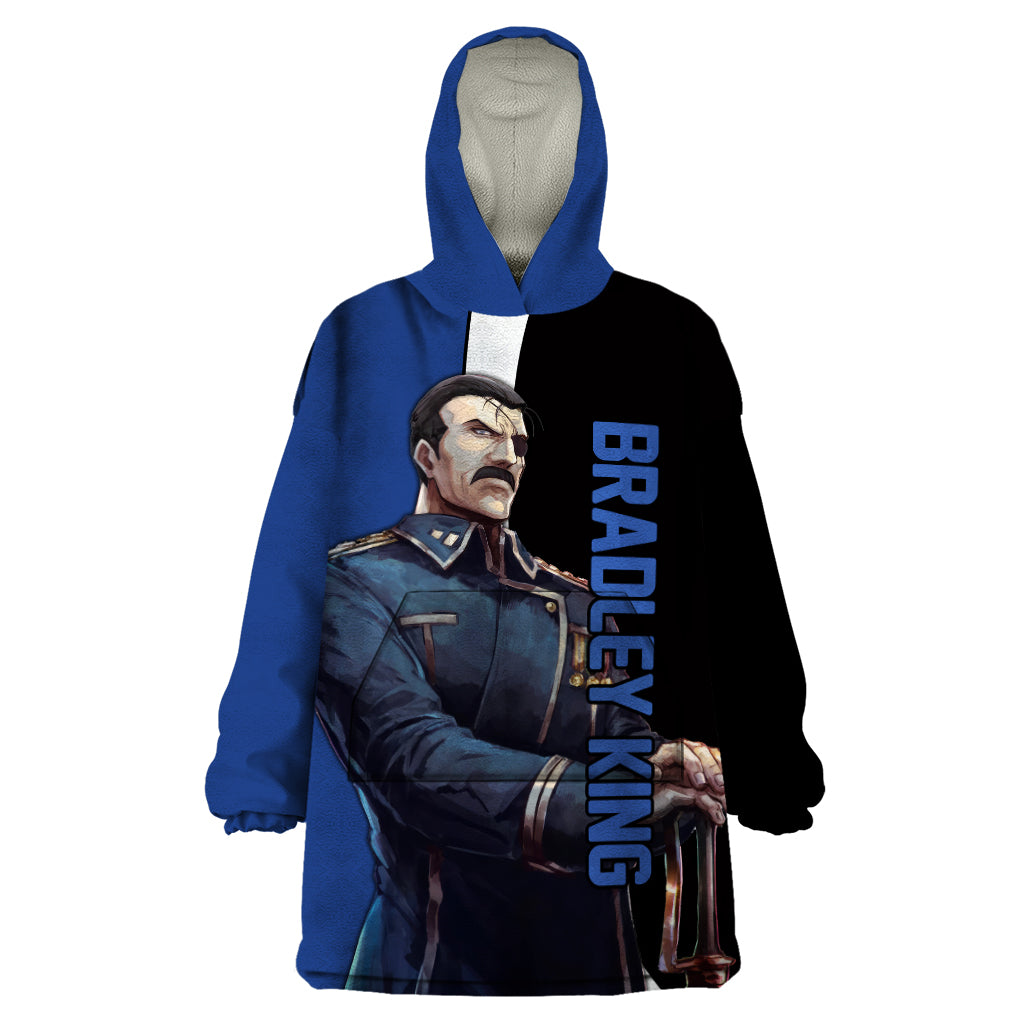 Bradley King - Fullmetal Alchemist Wearable Blanket Hoodie Anime Style