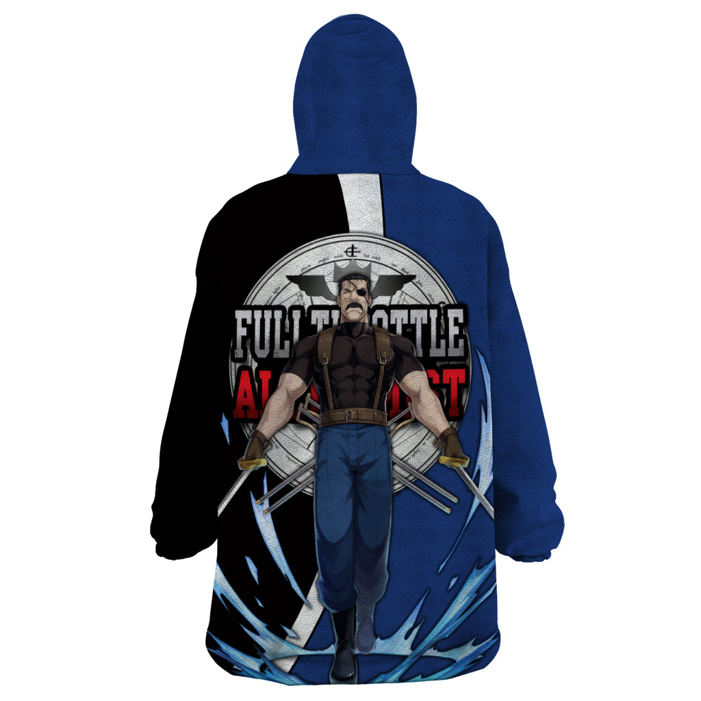 Bradley King - Fullmetal Alchemist Wearable Blanket Hoodie Anime Style