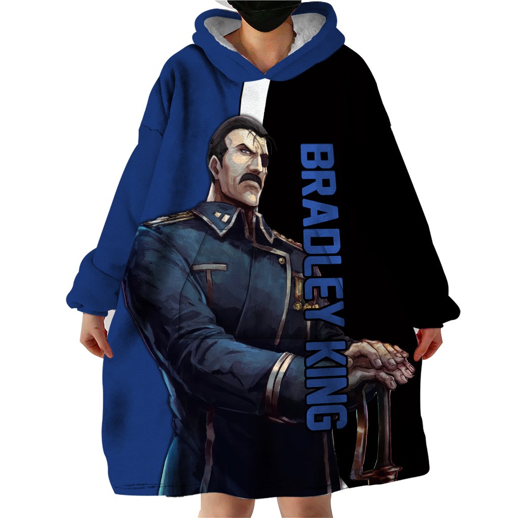 Bradley King - Fullmetal Alchemist Wearable Blanket Hoodie Anime Style