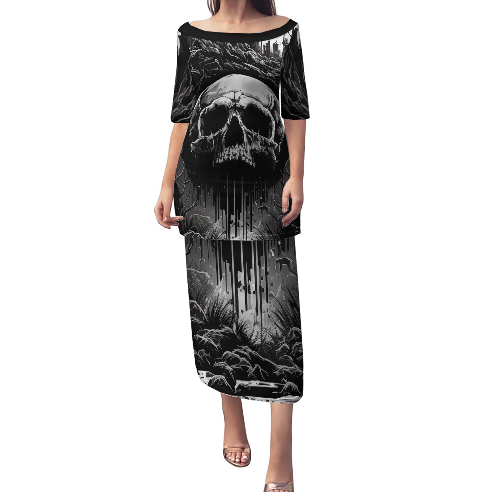 if-i-stand-alone-i-know-im-with-someone-i-can-trust-skull-puletasi
