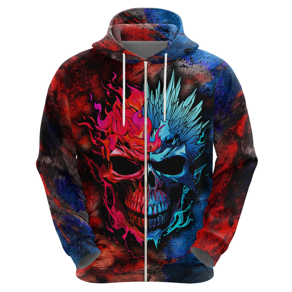 be-careful-skull-hoodie