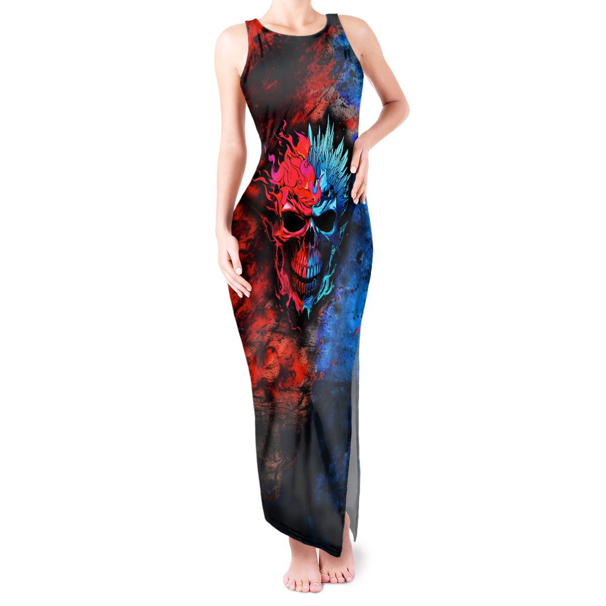 be-careful-skull-tank-maxi-dress