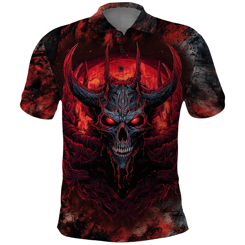 i-can-fix-stupid-but-its-gonna-hurt-skull-polo-shirt