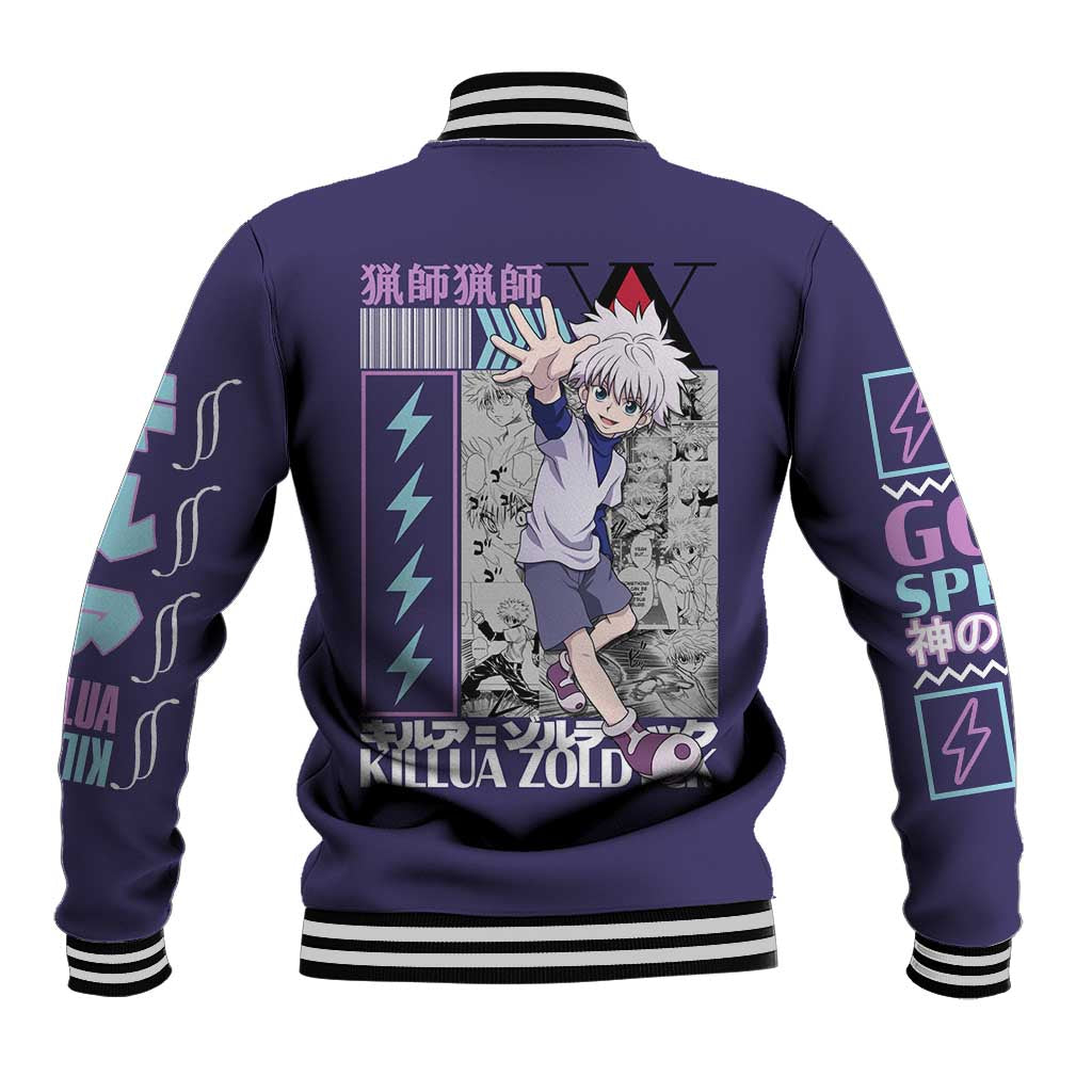 Killua Zoldyck V2 Hunter x Hunter Baseball Jacket Anime Style