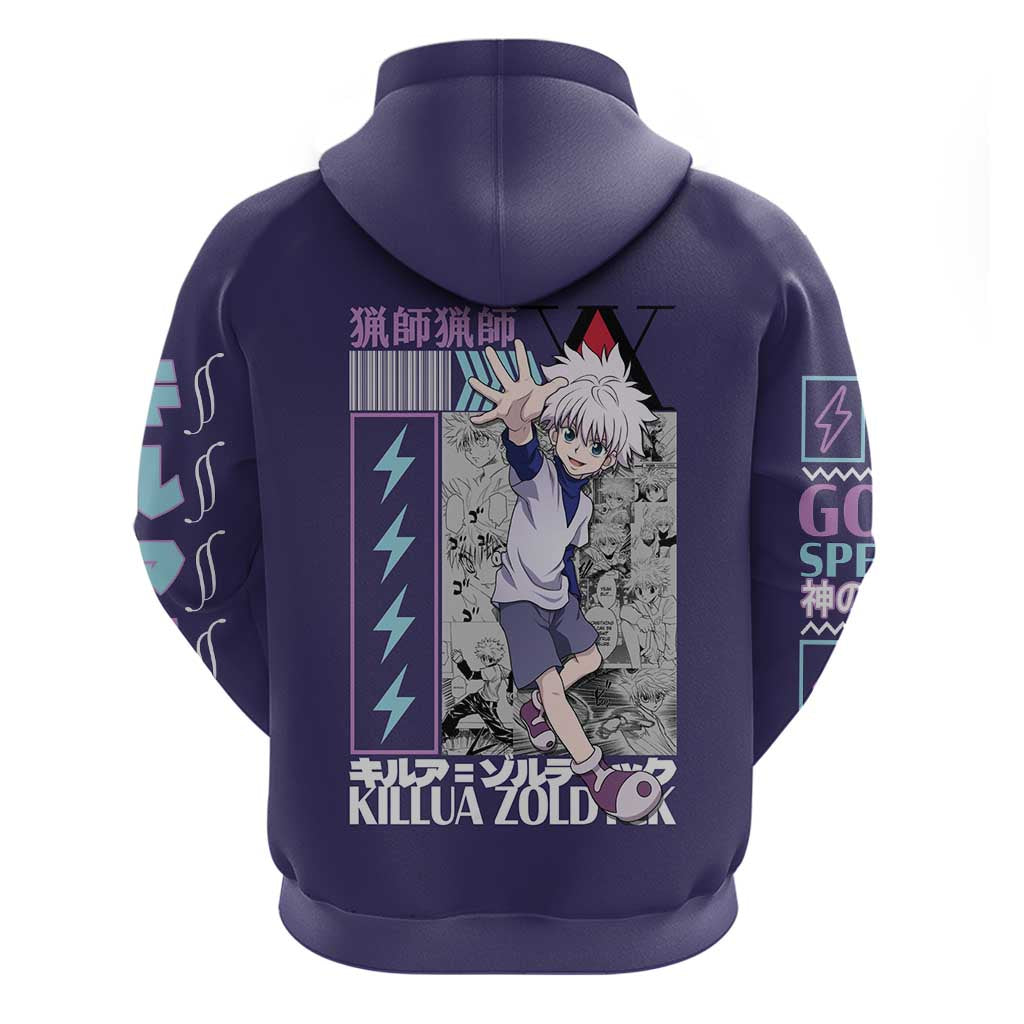 Killua Zoldyck V2 Hunter x Hunter Hoodie Anime Style