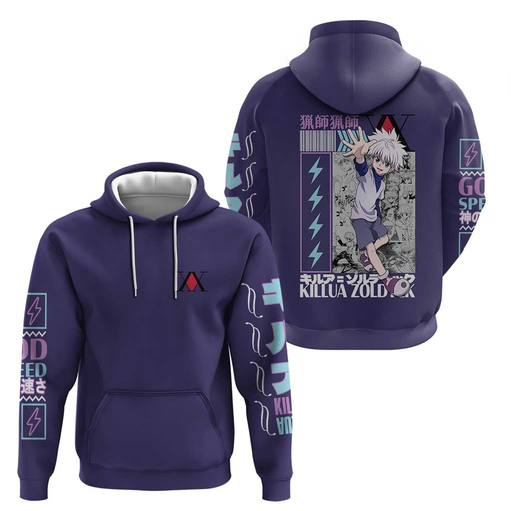 Killua Zoldyck V2 Hunter x Hunter Hoodie Anime Style