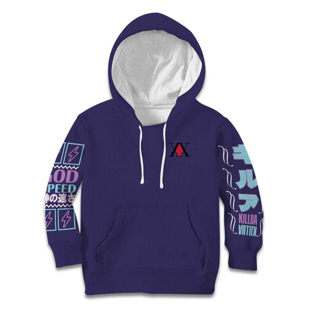 Killua Zoldyck V2 Hunter x Hunter Kid Hoodie Anime Style