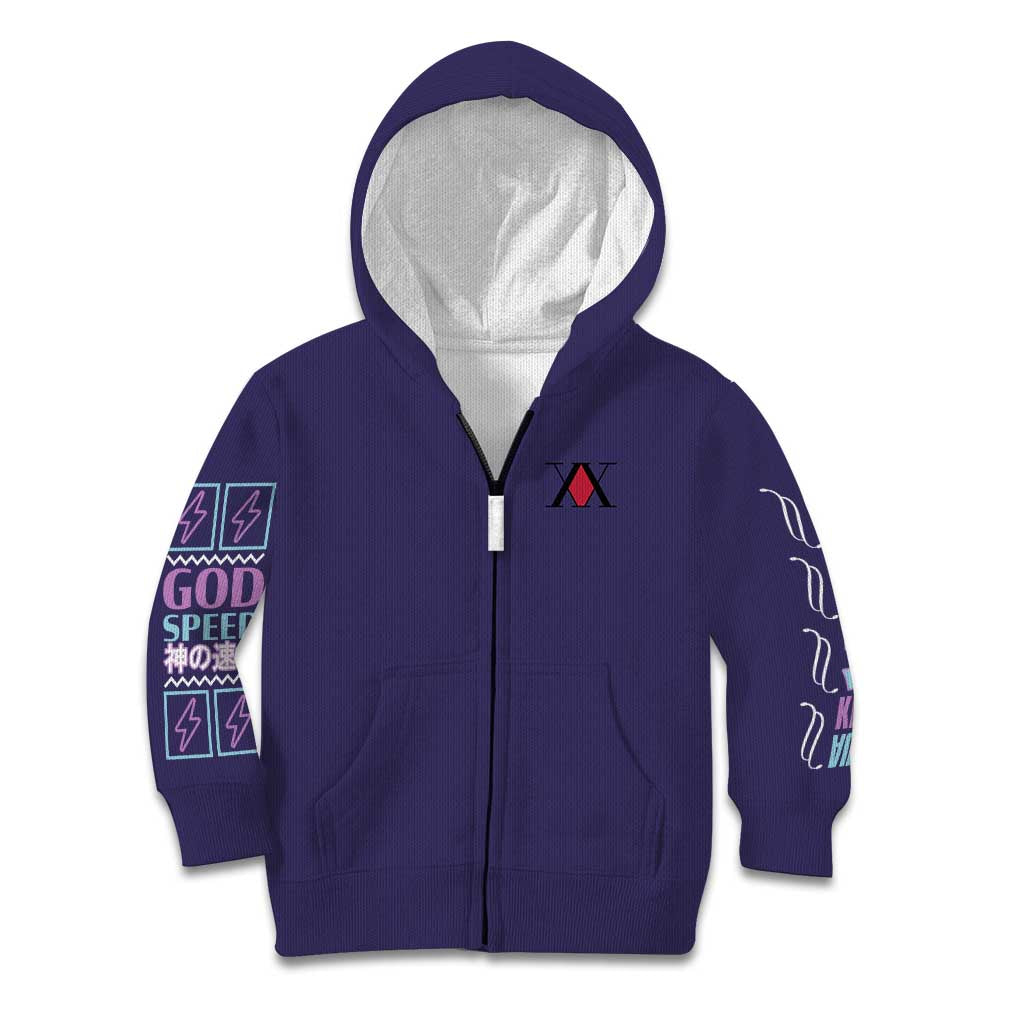 Killua Zoldyck V2 Hunter x Hunter Kid Hoodie Anime Style