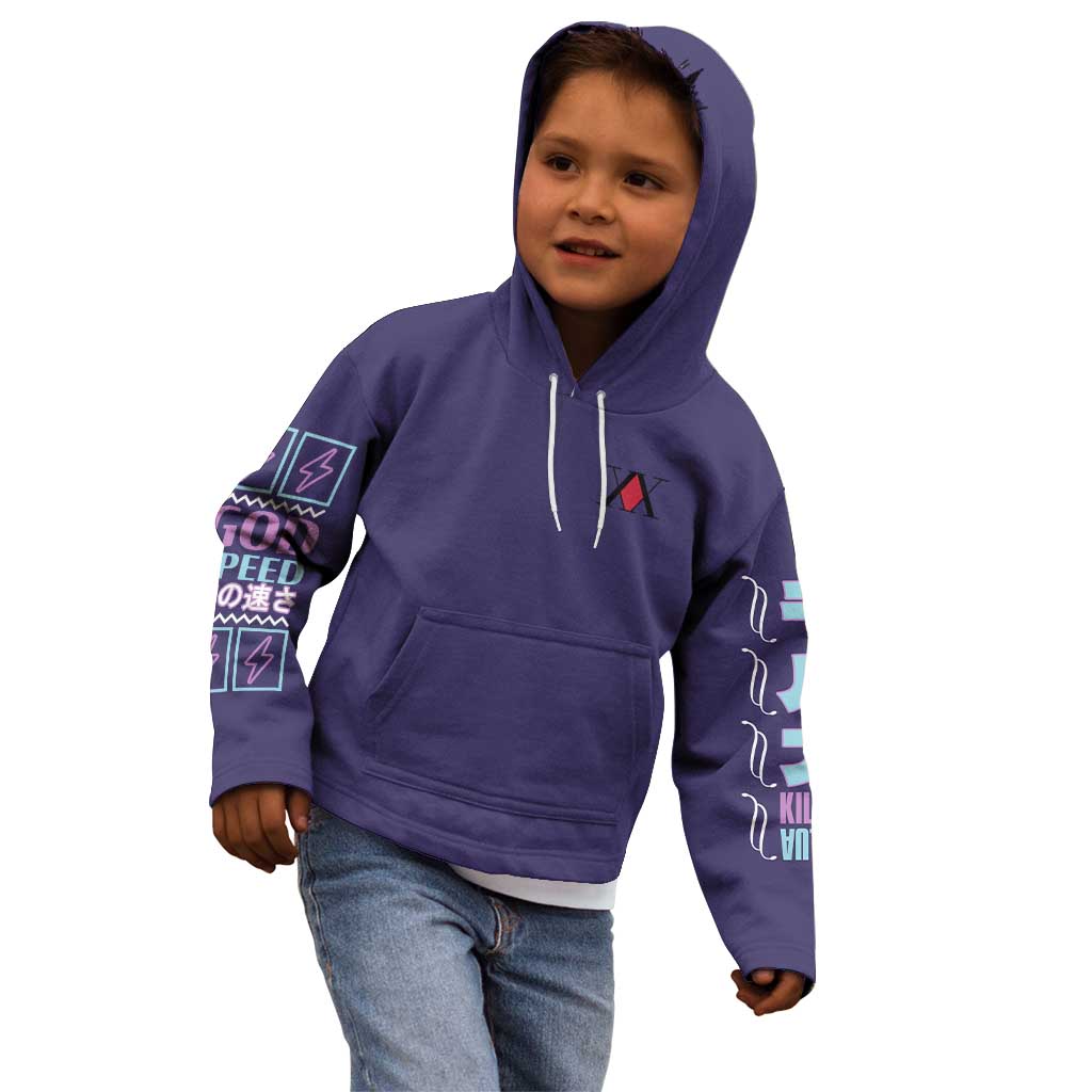 Killua Zoldyck V2 Hunter x Hunter Kid Hoodie Anime Style