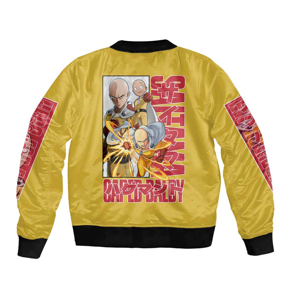 Saitama -  One Punch Man Bomber Jacket Anime Japan Style