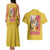 Saitama -  One Punch Man Couples Matching Tank Maxi Dress and Hawaiian Shirt Anime Japan Style