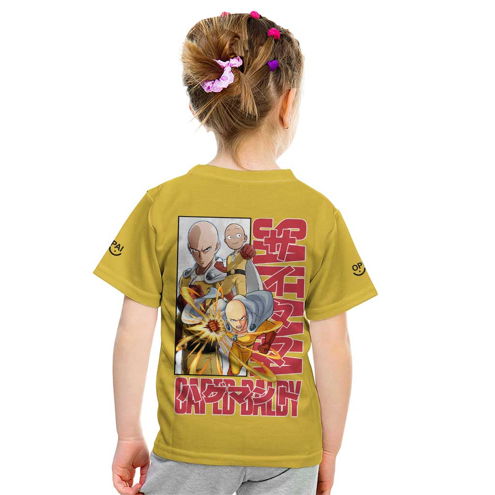 Saitama -  One Punch Man Kid T Shirt Anime Japan Style