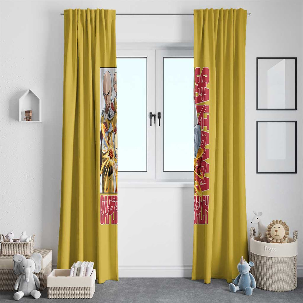 Saitama -  One Punch Man Window Curtain Anime Japan Style