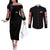 Power - Chainsaw Man Couples Matching Off The Shoulder Long Sleeve Dress and Long Sleeve Button Shirt Anime Japan Style