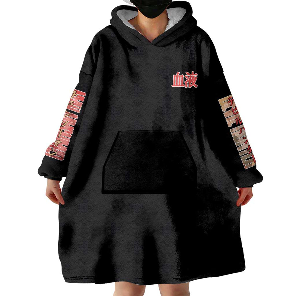 Power - Chainsaw Man Wearable Blanket Hoodie Anime Japan Style