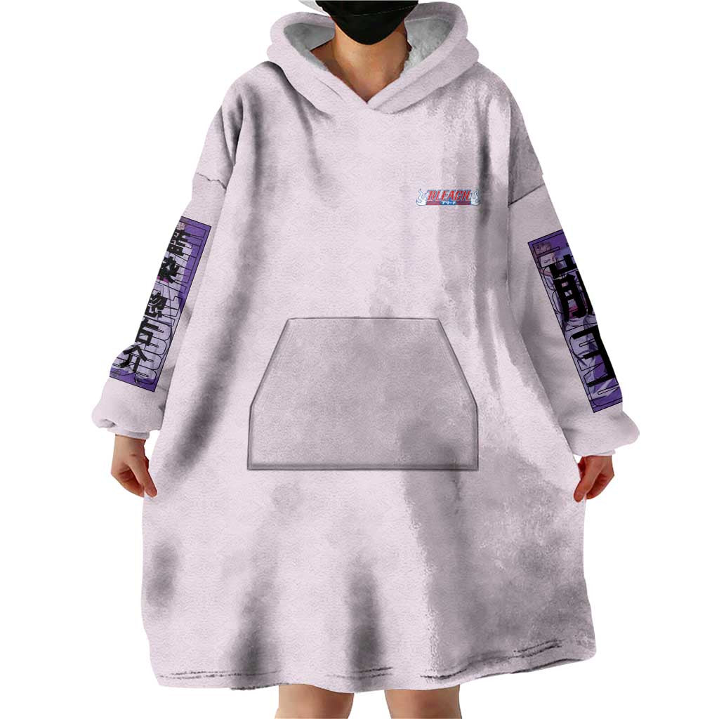 Sosuke Aizen Bleach Wearable Blanket Hoodie Anime Style