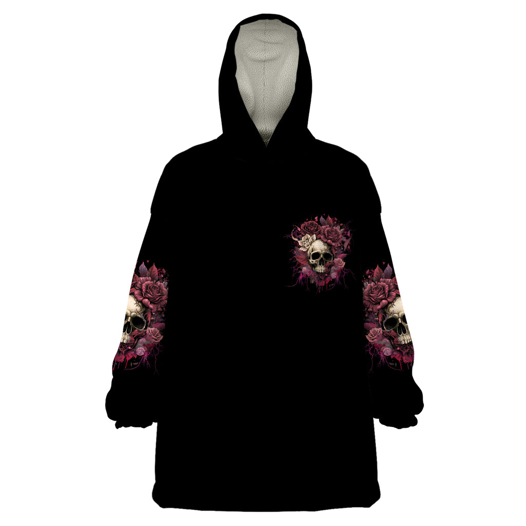 my-give-a-f-rose-skull-wearable-blanket-hoodie