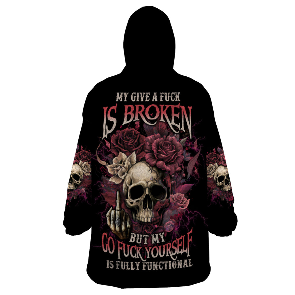 my-give-a-f-rose-skull-wearable-blanket-hoodie
