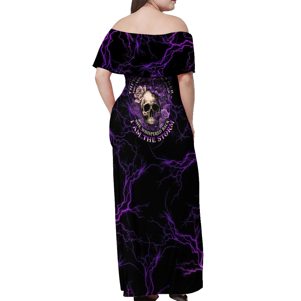 i-am-the-storm-rose-skull-off-shoulder-maxi-dress