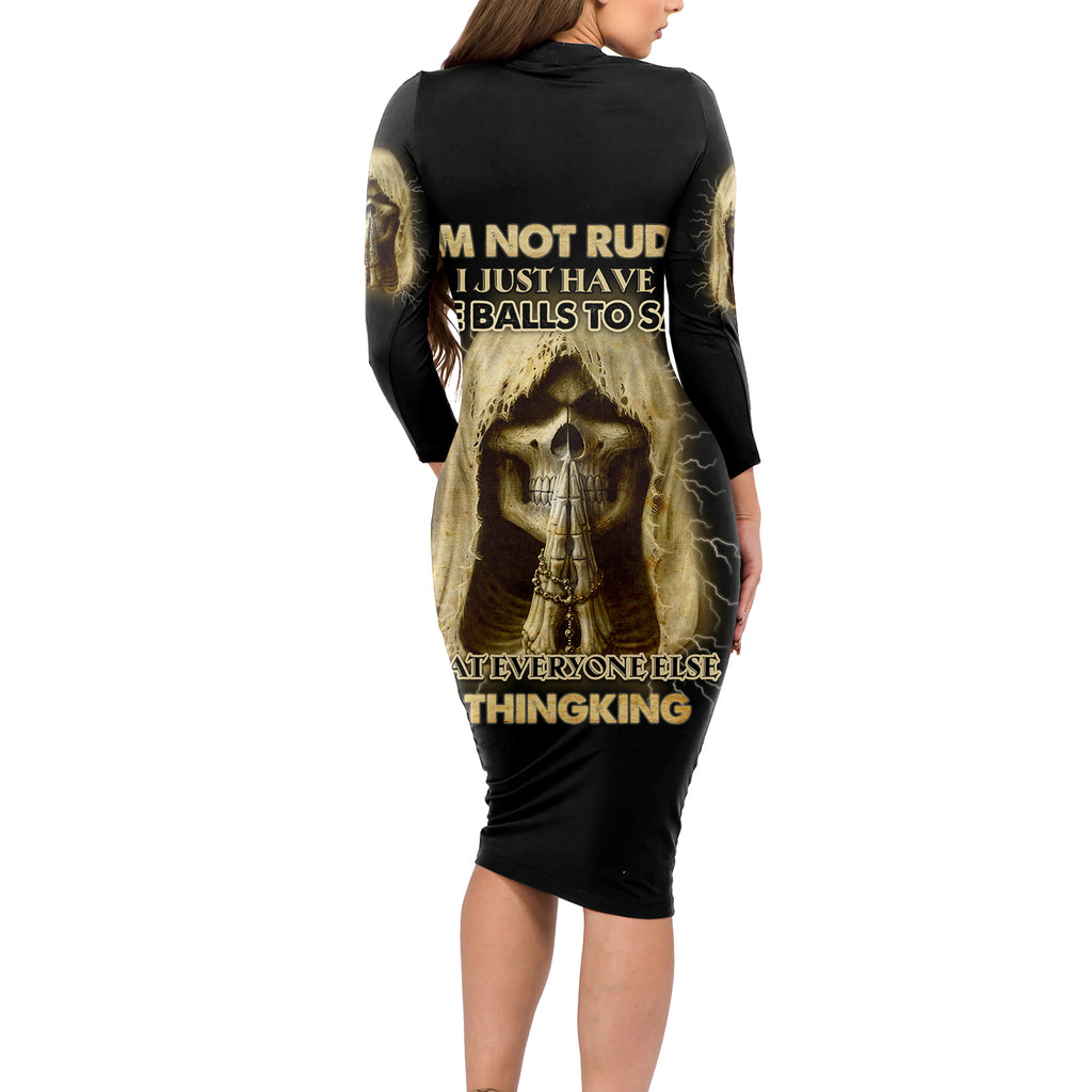 im-not-rude-i-just-have-the-balls-long-sleeve-bodycon-dress