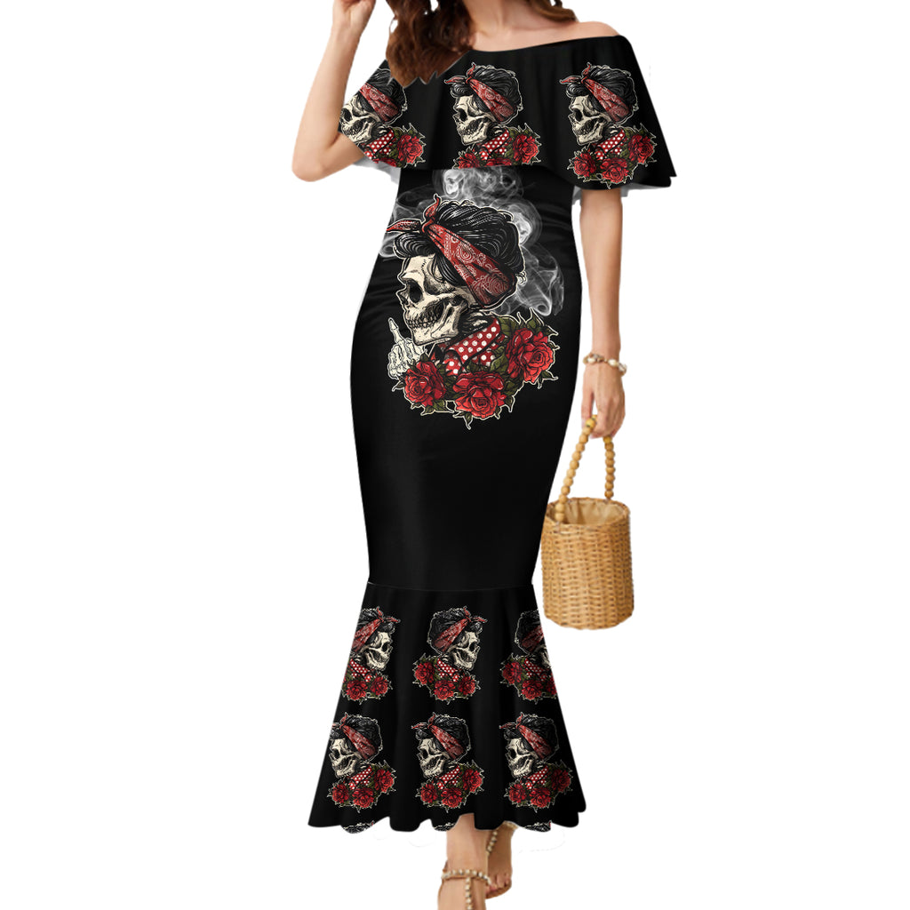 skl-rose-zero-fck-given-mermaid-dress