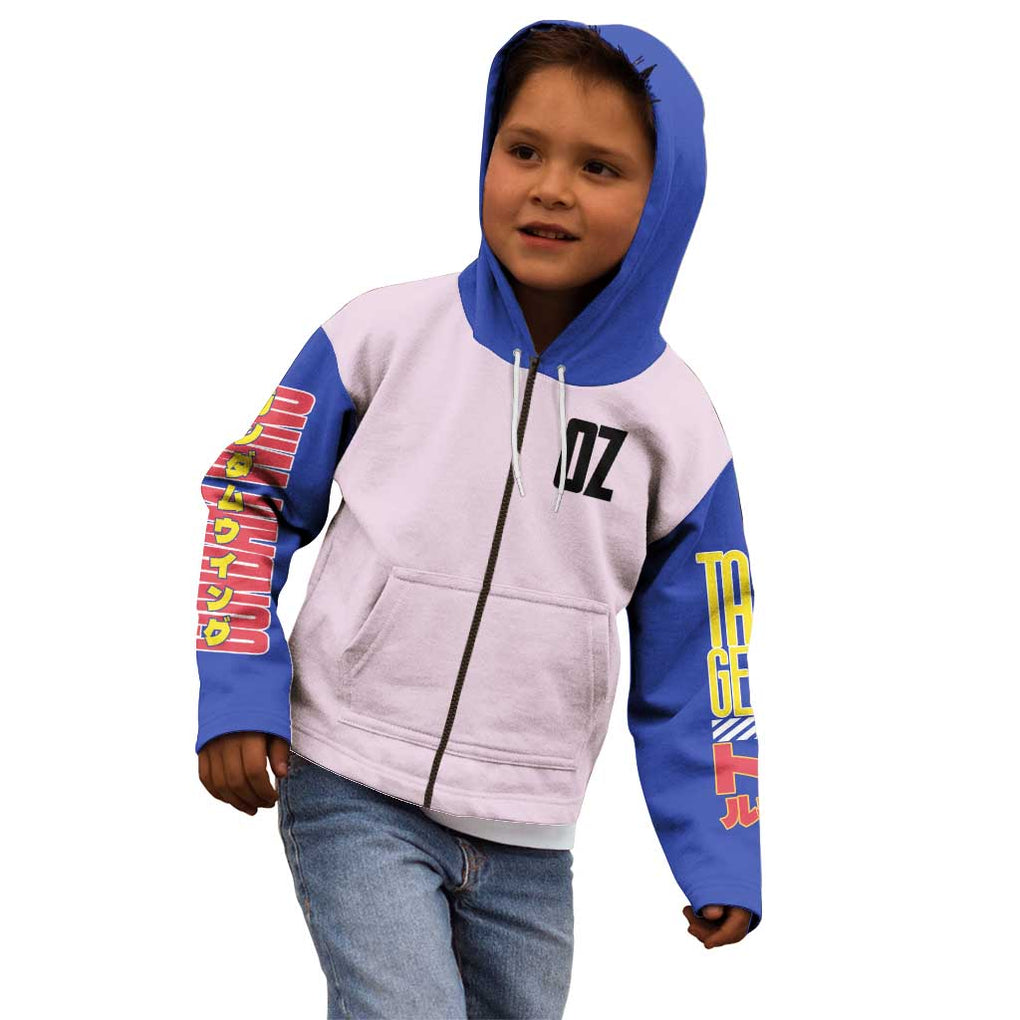 Tallgeese x Zechs Merquise Gundam Wing Kid Hoodie Anime Style
