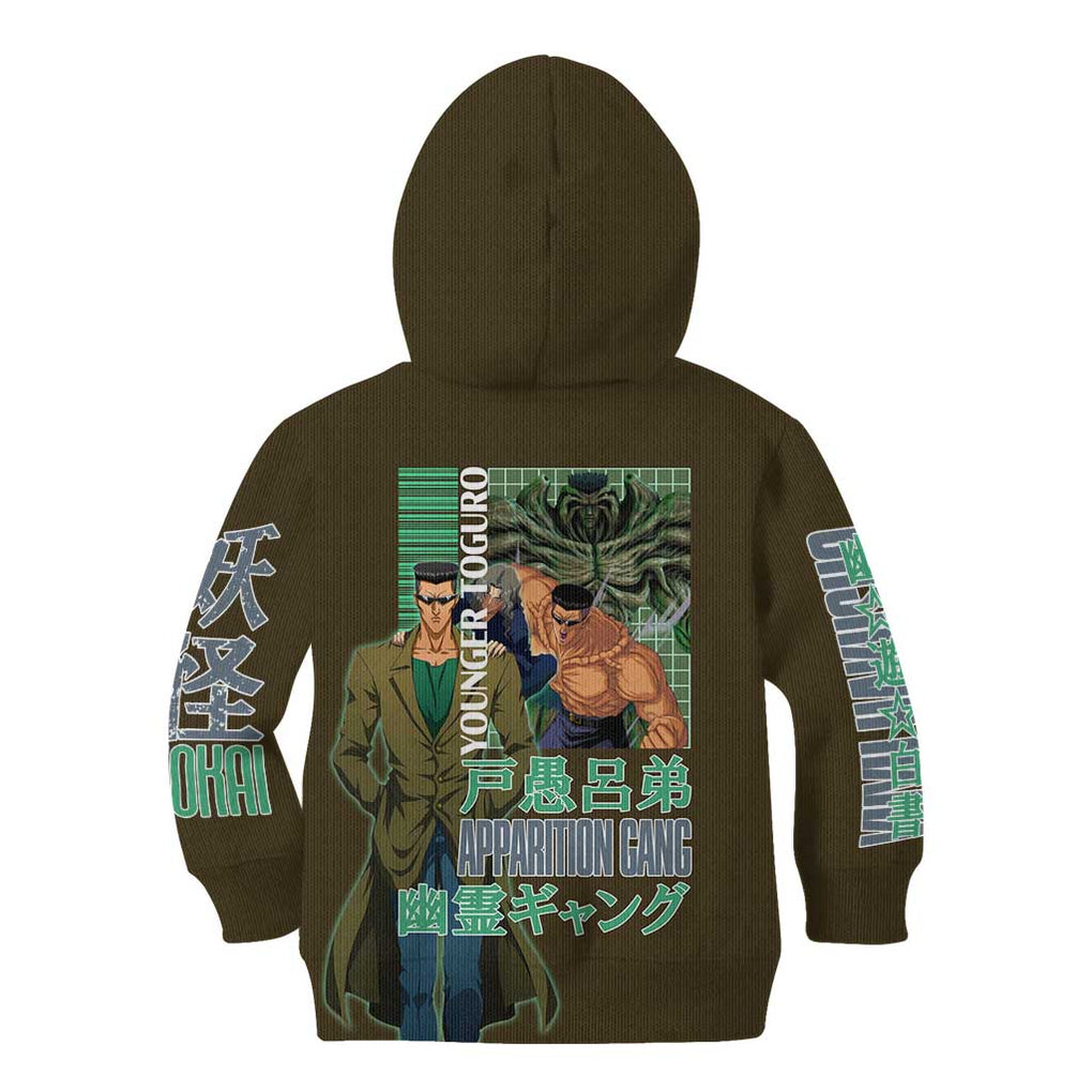 Younger Toguro Yuyu Hakusho Kid Hoodie Anime Style