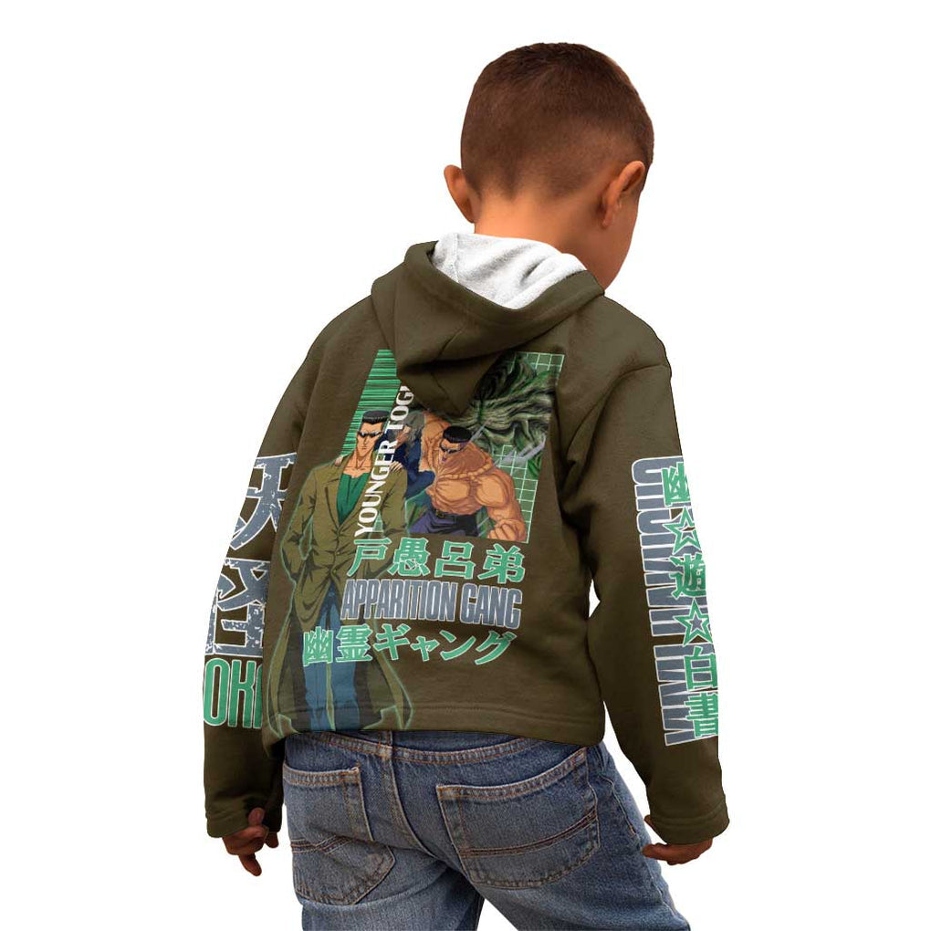 Younger Toguro Yuyu Hakusho Kid Hoodie Anime Style