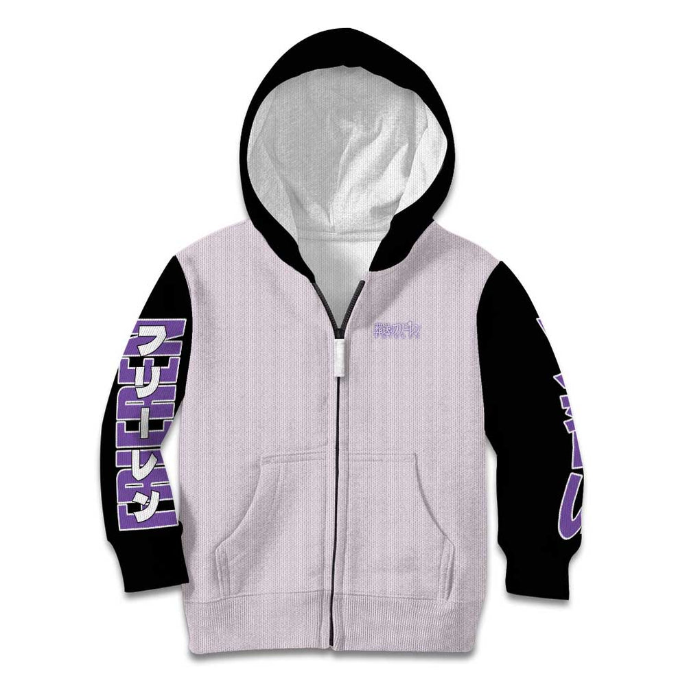 Fern V2 Frieren Beyond Journey’s End Kid Hoodie Anime Style